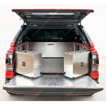 BLACKBOX aluminum swing case VW Amarok