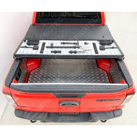 Tactical Aluminum Molle Plate for foldable PROTECT tonneau covers