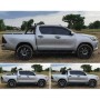 PROTECT best trifold aluminum bed cover with roll bar for Toyota Hilux Double Cab