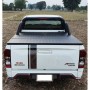 PROTECT best foldable aluminum loading compartment cover with roll bar for Isuzu D-Max DC