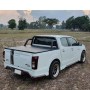 PROTECT aluminum trifold tonneau cover with roll bar for Isuzu D-Max Double Cab